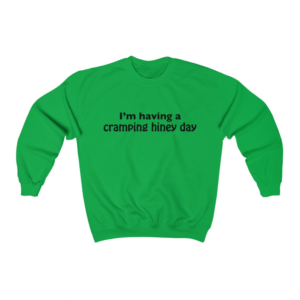 Unisex Heavy Blend™ Crewneck Sweatshirt - I'm having a cramping hiney day