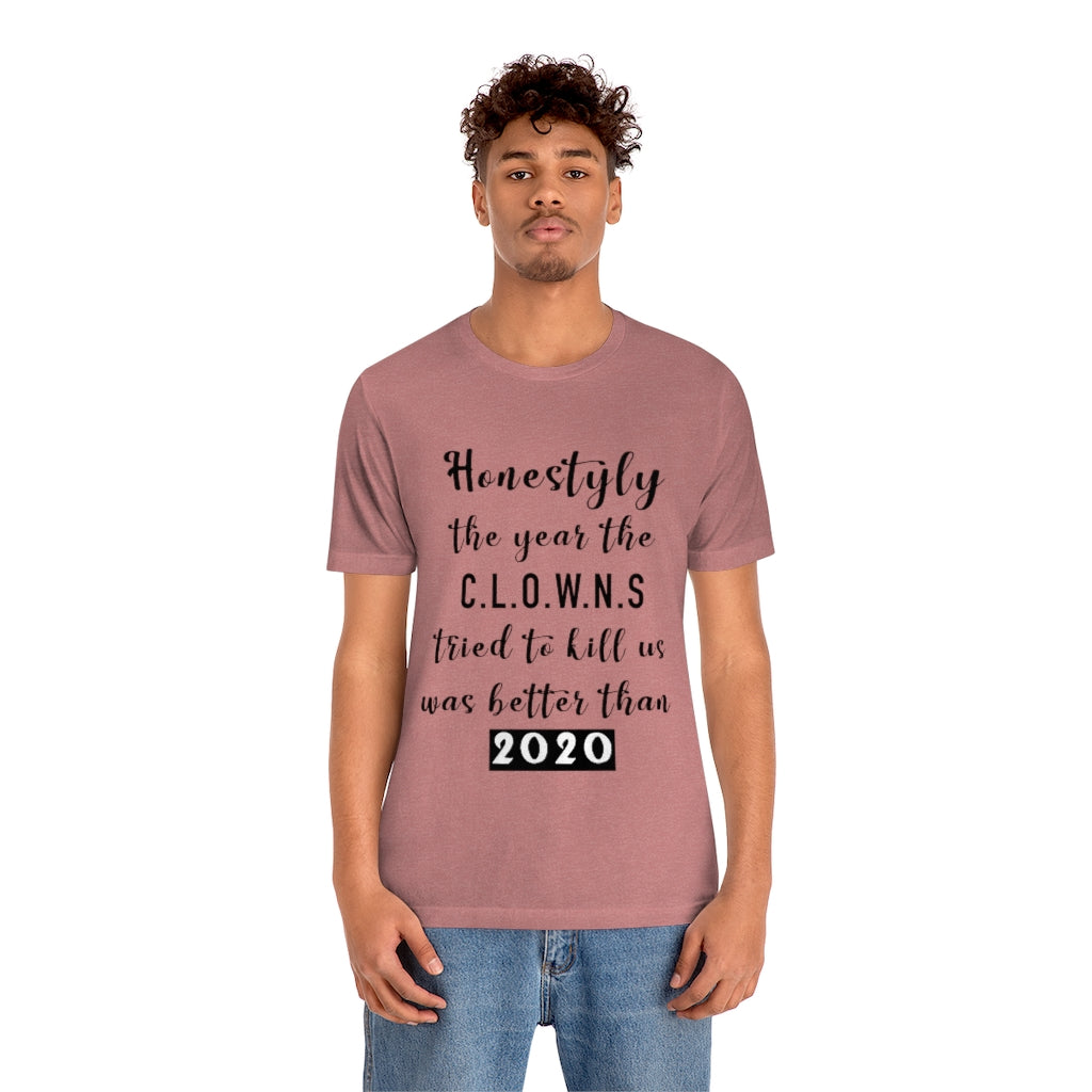 Unisex Jersey Short Sleeve Tee - 2020